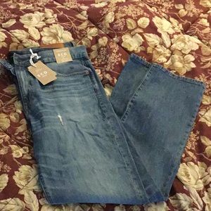 J Crew 770 straight premium eco jean NWT